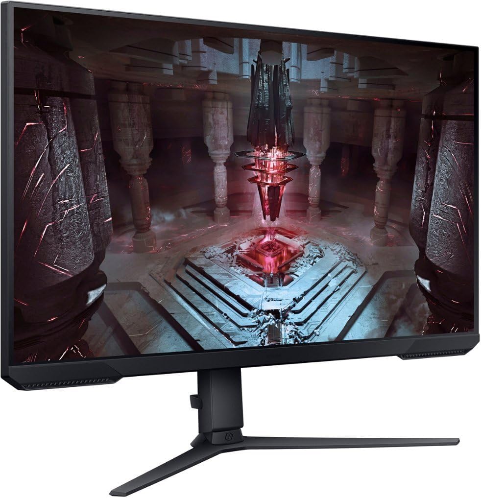 (Pre-Owned) Samsung Odyssey G51C 32" LED QHD FreeSync Premium Gaming Monitor with HDR10, Black, 165Hz Refresh Rate, 1ms Response Time, 2560 x 1440, DisplayPort, HDMI, DealExpress Accessories