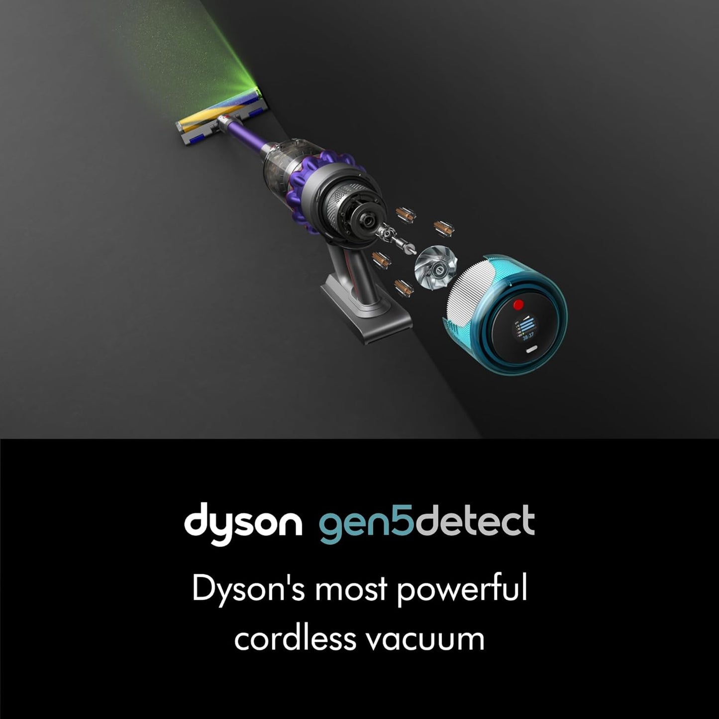 Dyson Gen5detect Cordless Vacuum Cleaner, Purple/Purple, Large (Pre-Owned)