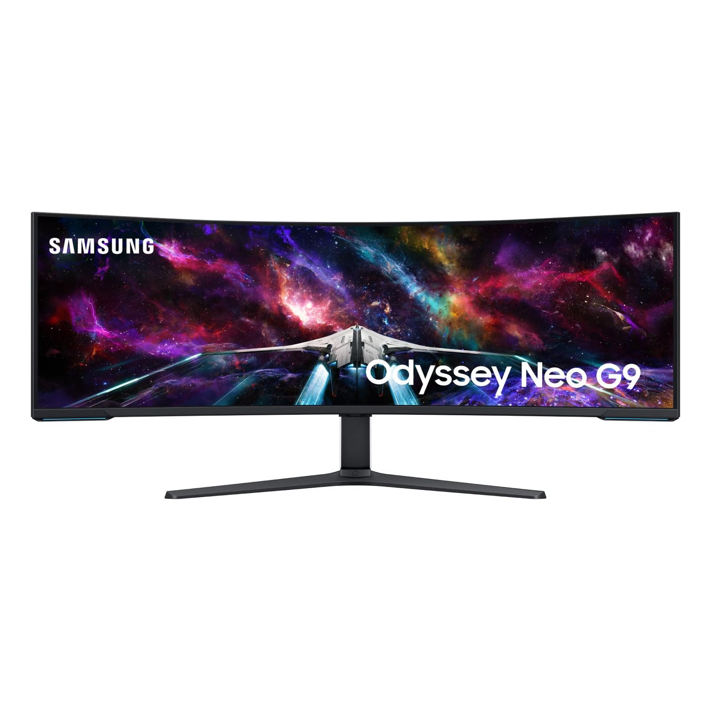 (Pre-Owned) SAMSUNG 32" Odyssey Neo G8 4K UHD 240Hz 1ms G-Sync 1000R Curved Gaming Monitor, Quantum HDR2000, AMD FreeSync Premium Pro, Matte Display, Ultrawide Game View, DisplayPort, Black & White, 2022