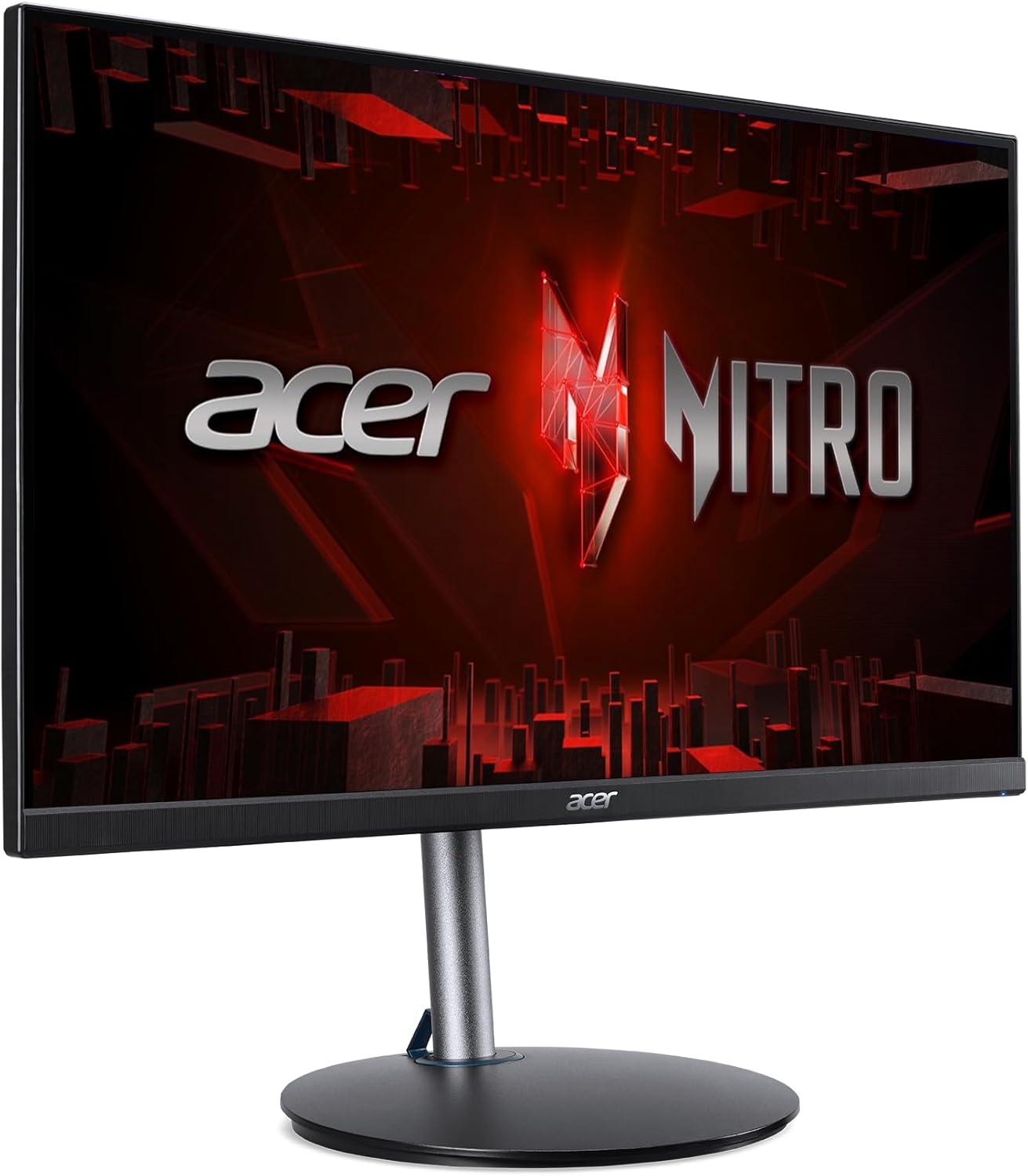 (Pre-Owned) Acer Nitro 23.8" Full HD PC IPS Gaming Monitor | AMD FreeSync Premium | 180Hz | Up to 0.5ms | Speakers | sRGB 99% | ErgoStand | VESA Mounting Compliant | 1 x DP 1.2 & 2 x HDMI 2.0 | XFA243Y M3bmiiprx