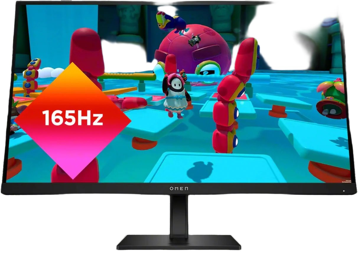 (Pre-Owned) HP OMEN 27q QHD 165Hz Gaming Monitor, QHD Display (2560 x 1440), IPS Panel, 99% sRGB, 95% DCI-P3, 16:9, AMD FreeSync Premium Technology, 27q (2023),Black